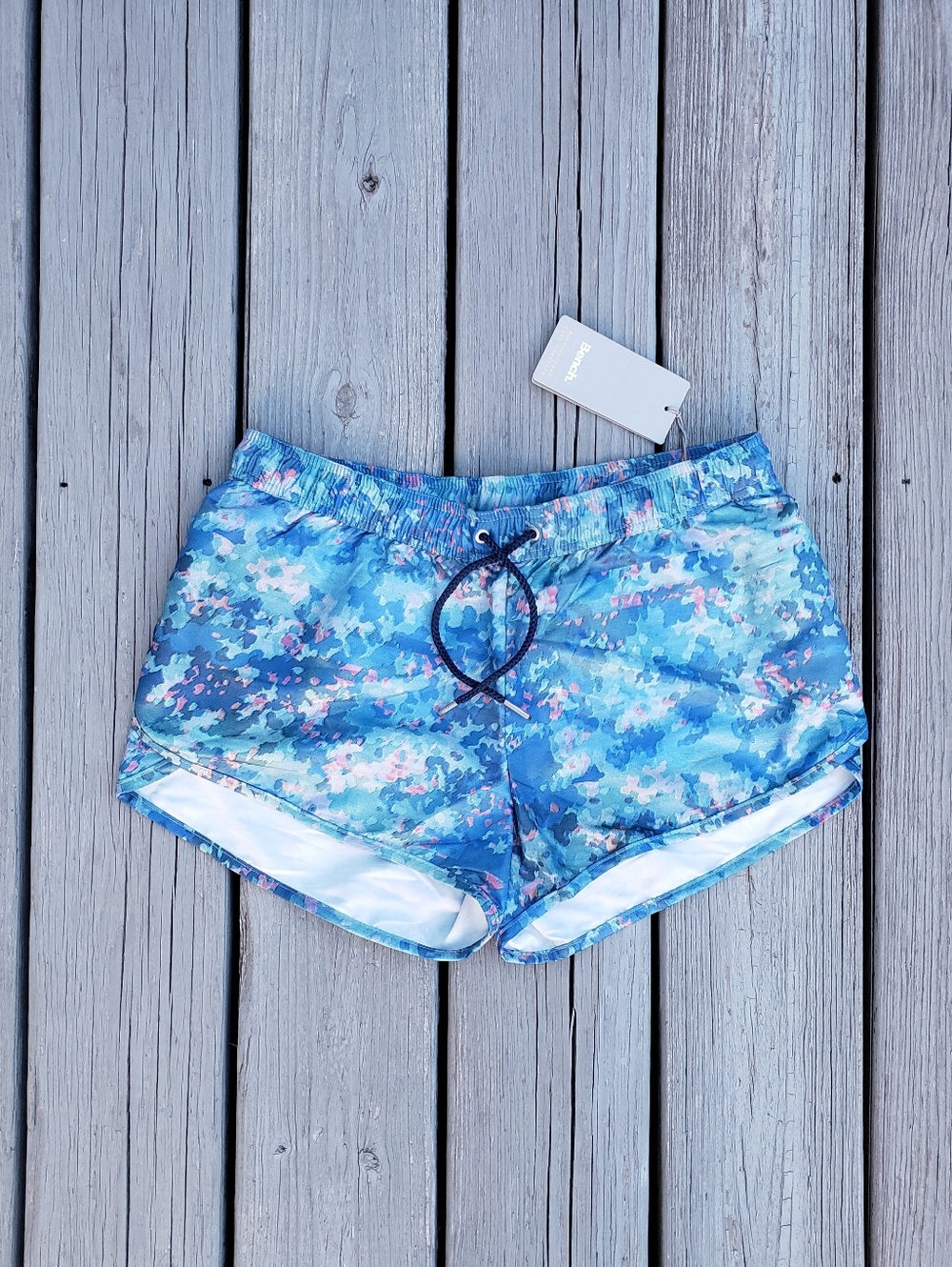 Bench Blue Multi Color Shorts -  Size Small